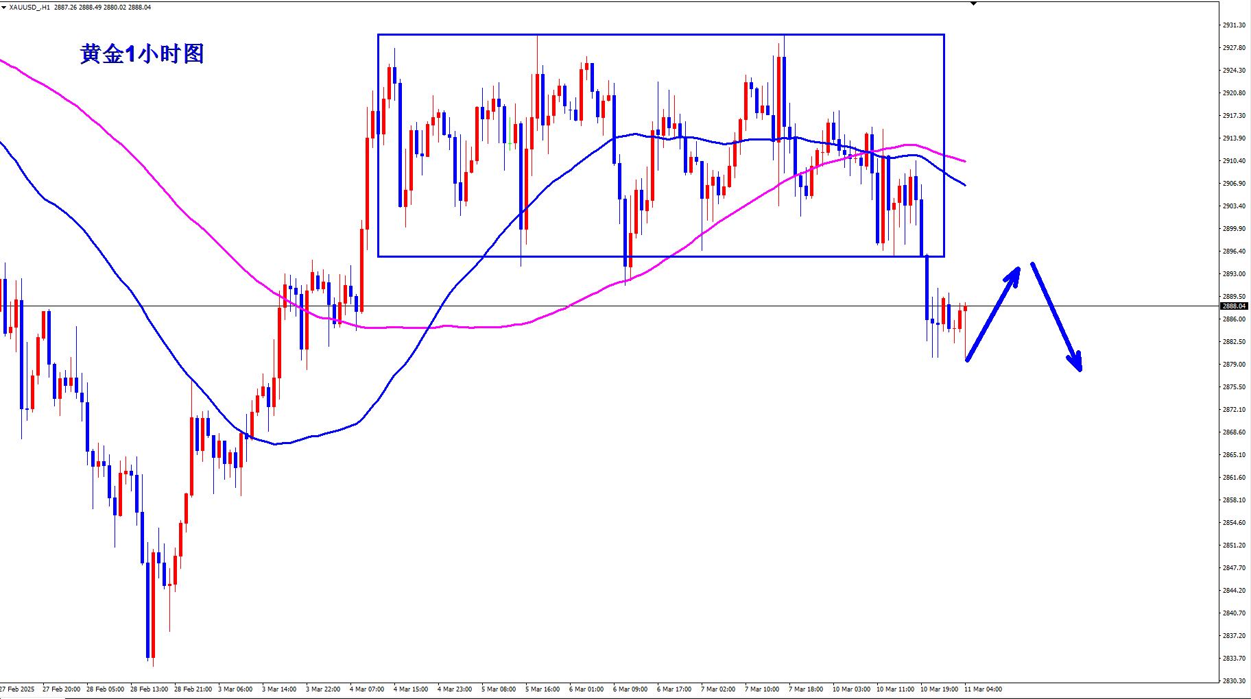 【XM外汇决策分析】:黄金五连胜收割,早盘反弹继续空!(图3) 【XM外汇决策分析】:黄金五连胜收割,早盘反弹继续空!(图3)