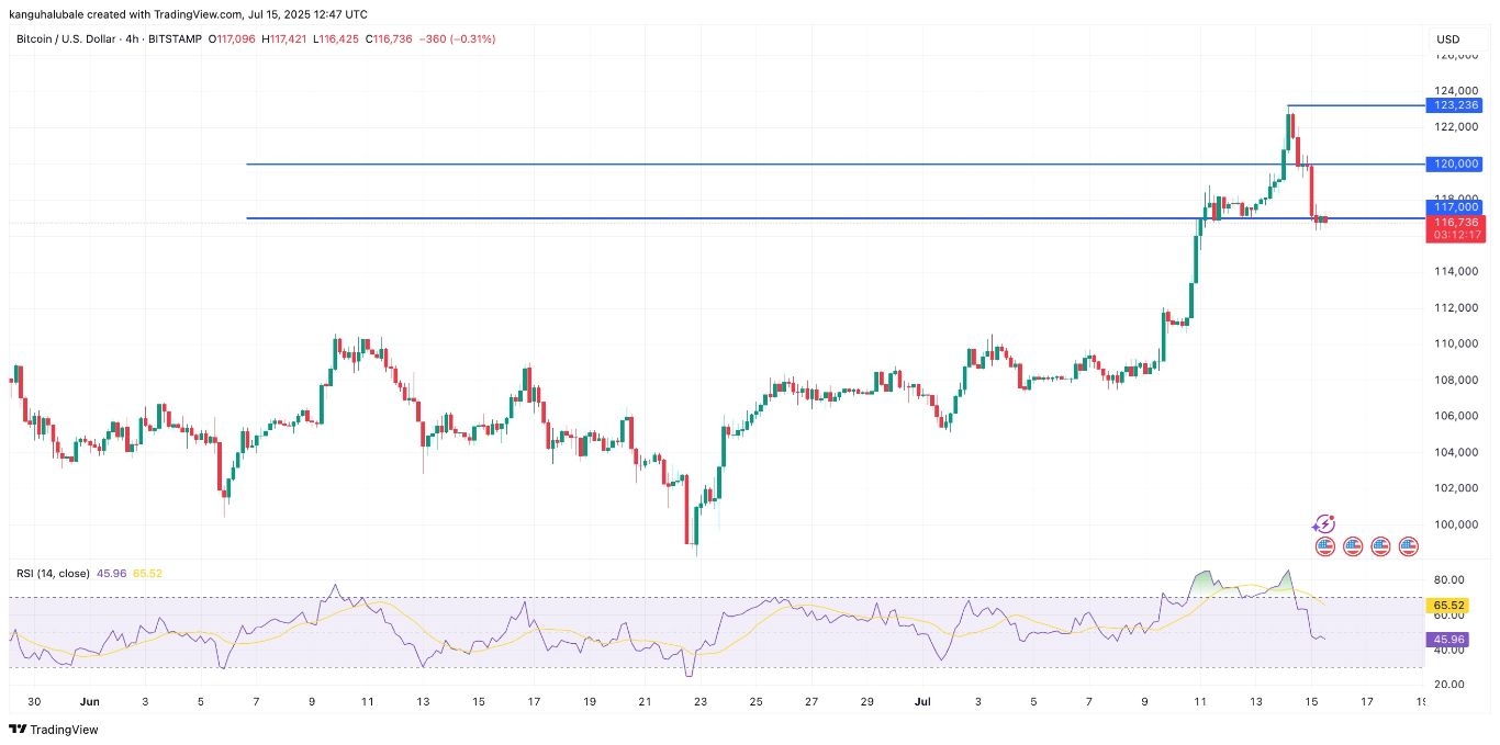【XM Group】--Bitcoin Price Rally Cools Ahead of US CPI as $120K Becomes Key Level(图5)
